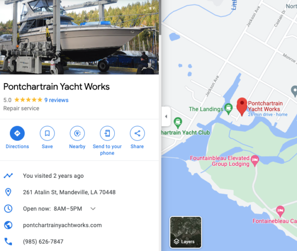 pontchartrain yacht works